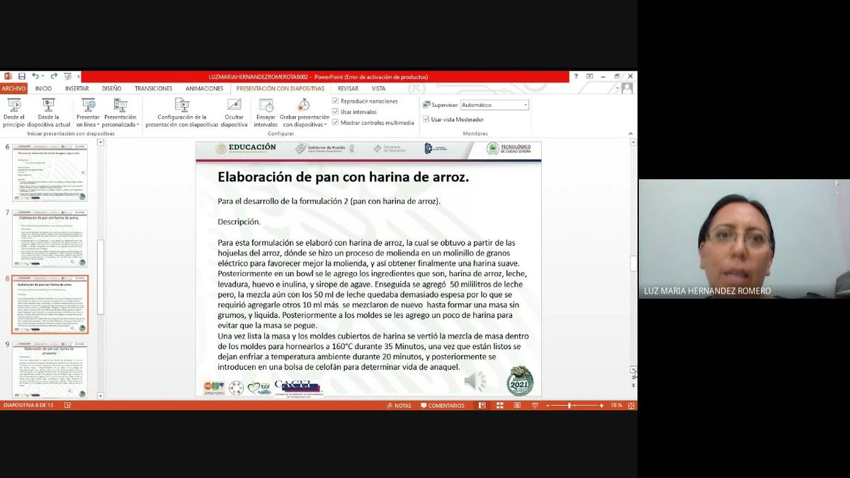 TAB002 - Desarrollo y Formulación de Productos Panificables a Base de Cereales con Característica…