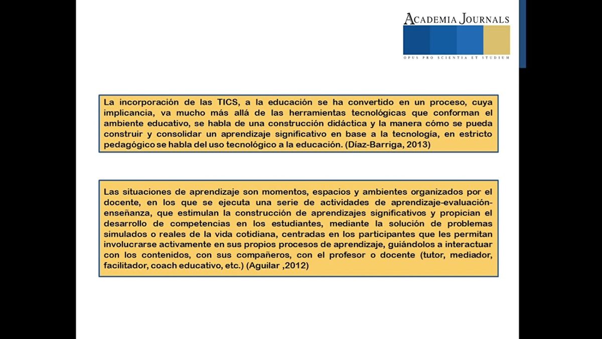 CS086 - El Conocimiento Previo y Percepción de las Nuevas Tecnologías de la Información y Comuni…