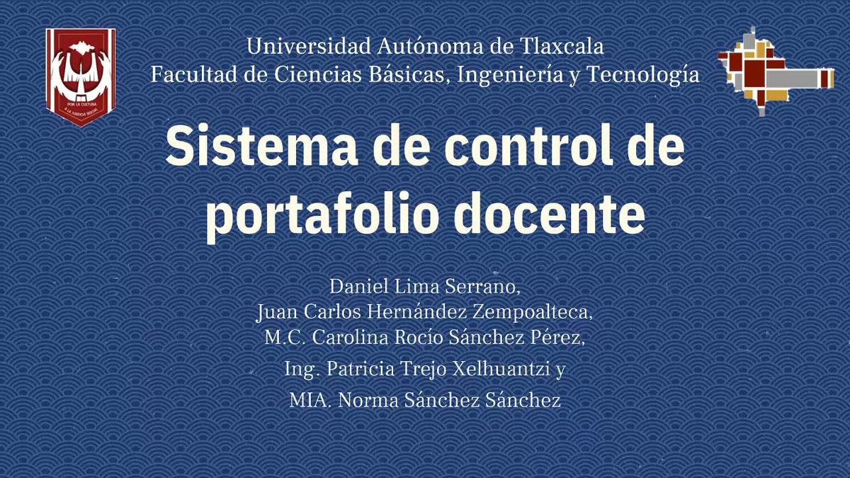 MOR144 - Sistema de Control de Portafolio Docente