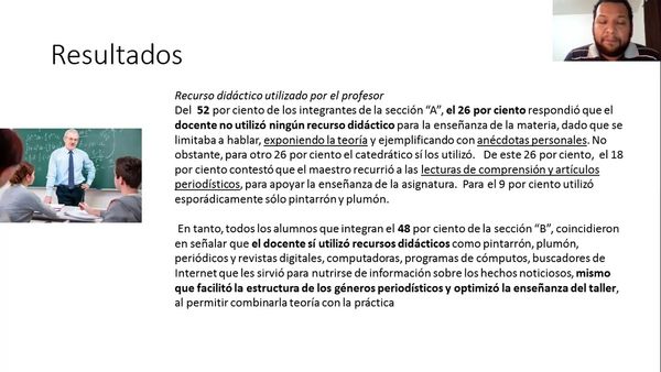 H455 - USO DIDÁCTICO DE LAS TIC´S EN EL CONTEXTO UNIVERSITARIO: CASO FACULTAD DE COMUNICACIÓN, U…