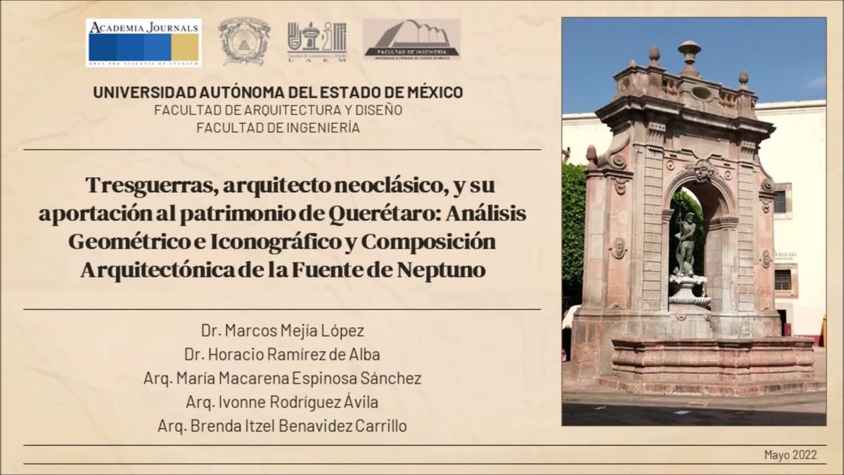 MOR143 - Tresguerras, arquitecto neoclásico, y su aportación al patrimonio de Querétaro: Anális…