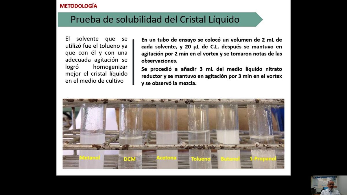 CCC-241 - REMOCIÓN DE UN CRISTAL LÍQUIDO NEMÁTICO EN CONDICIONES NITRATO REDUCTORAS EN UN ESTUDI…