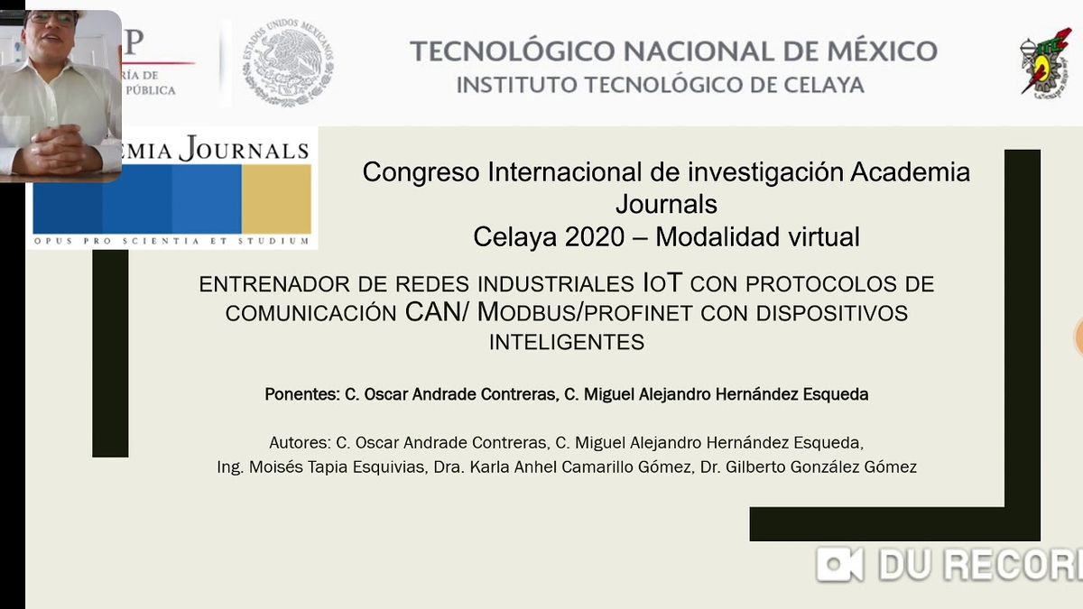 CCC-149 - ENTRENADOR DE REDES INDUSTRIALES IOT CON PROTOCOLOS DE COMUNICACIÓN CAN/MODBUS/PROFINET …