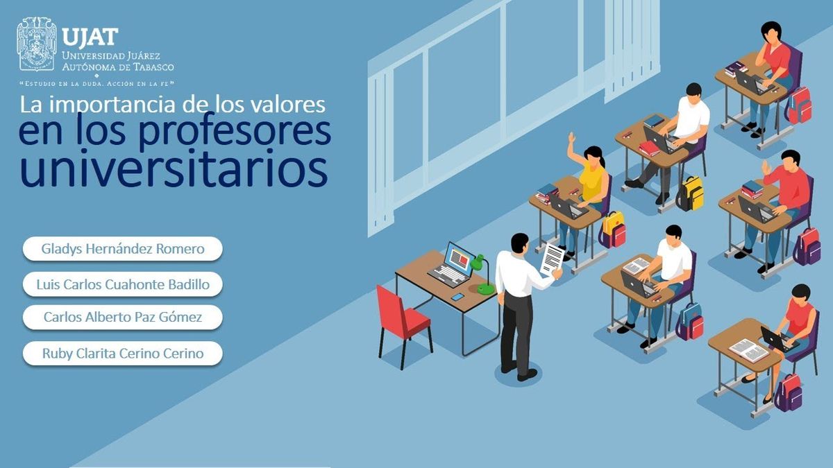 T018 - IMPORTANCIA DE VALORES EN PROFESORES UNIVERSITARIOS