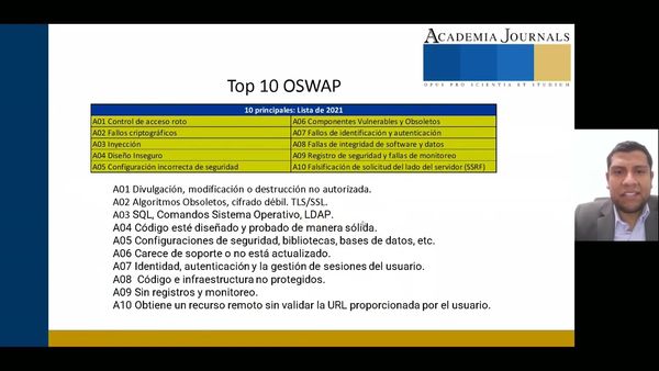 CEL533 - Consideraciones en los Controles de Seguridad para Prevenir y Mitigar Vulnerabilidades en …
