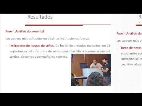 PUE032 - Retos y alternativas para la inclusión de estudiantes sordos en educación superior