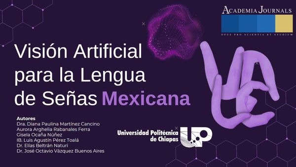 PUE072 - Reconocimiento de la Lengua de Señas Mexicana utilizando YOLOv8 y Visión Artificial para…