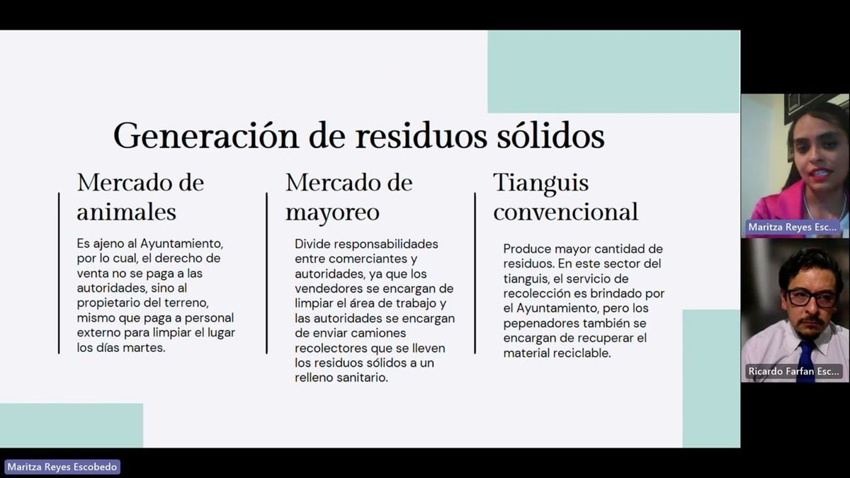 CPS094 - Valorización y Aprovechamiento de los Residuos Sólidos Urbanos: Caso Tianguis de Ixtlah…