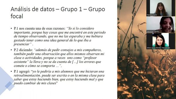 CEL106 - Reconocimiento de las Emociones Surgidas en la Labor de Asistentes-Observadores y Practic…
