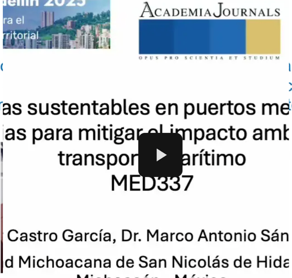 MED337 - Prácticas sustentables en puertos mexicanos: estrategias para mitigar el impacto ambienta…