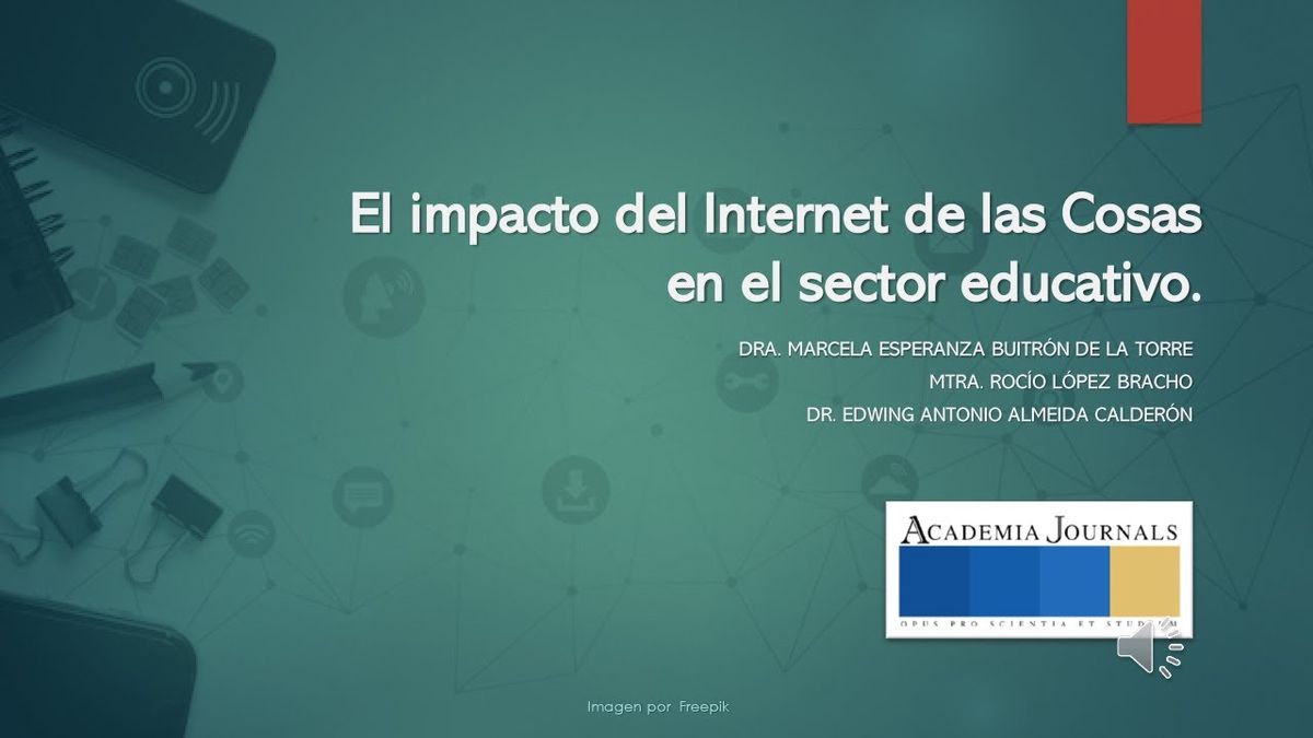 HHH019 - El impacto del Internet de las Cosas en el Sector Educativo