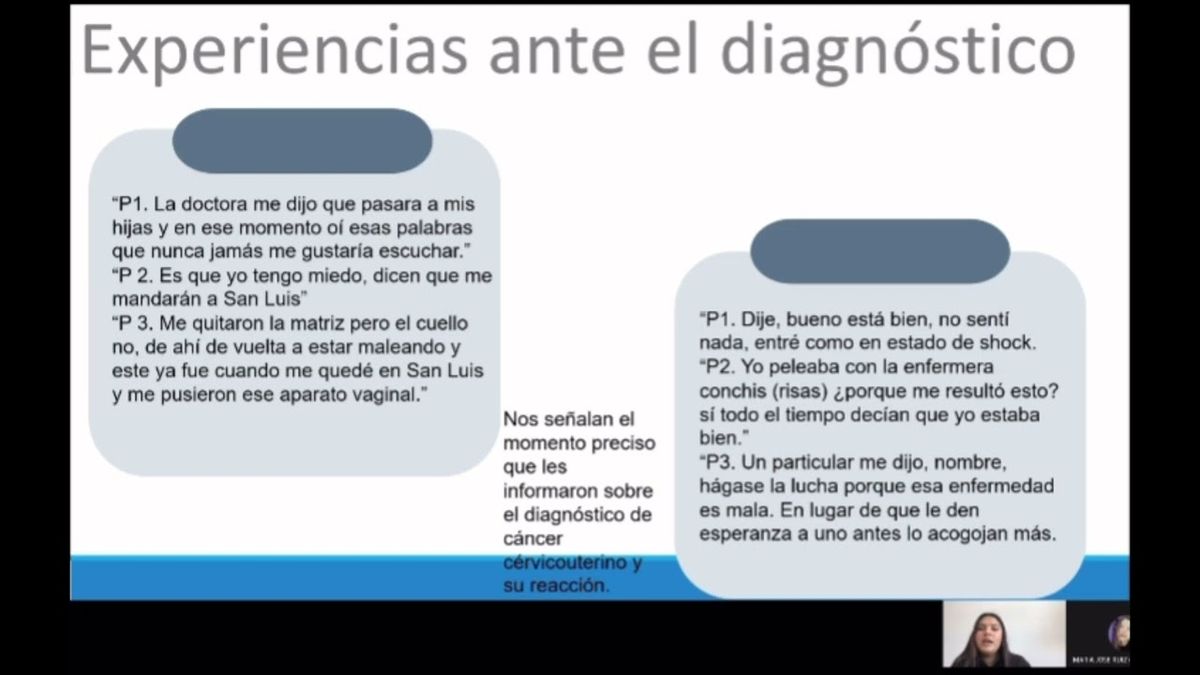 FRS019 - Experiencias de Vida de Mujeres Adultas Mayores al ser Diagnosticadas con Cáncer Cervicou…