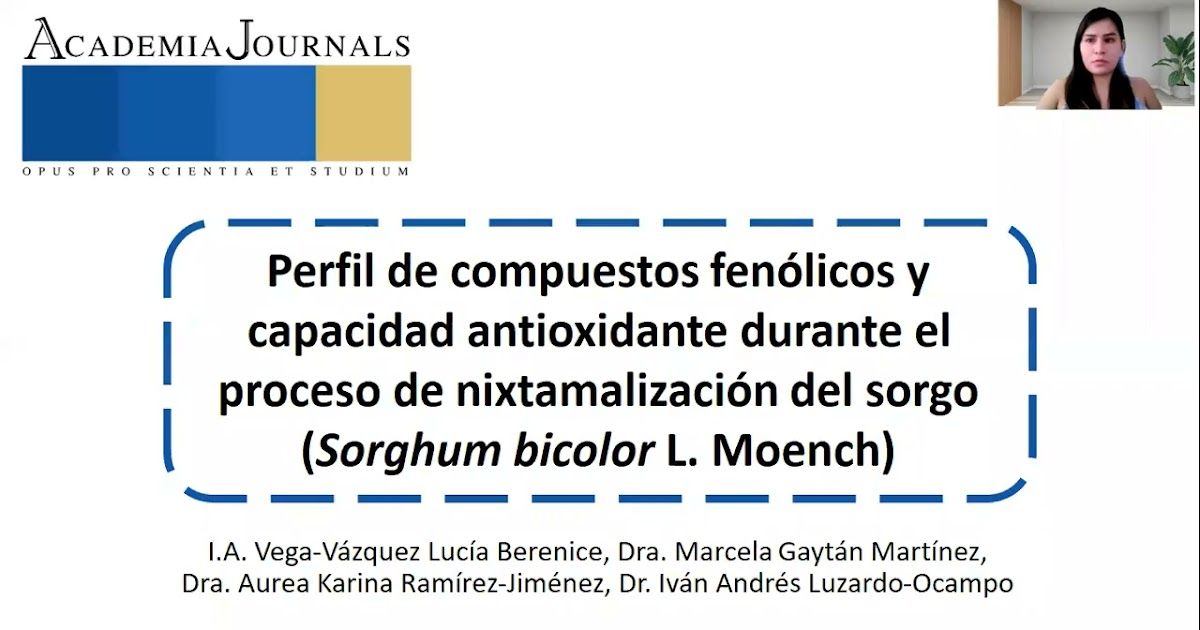 FRS112 - Perfil de compuestos fenólicos y capacidad antioxidante durante el proceso de nixtamaliz…