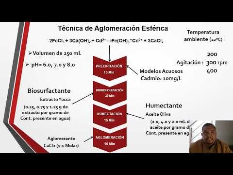 INT083- Remoción de Cadmio en Modelos Acuosos mediante la Técnica de Aglomeración Esférica a ni…