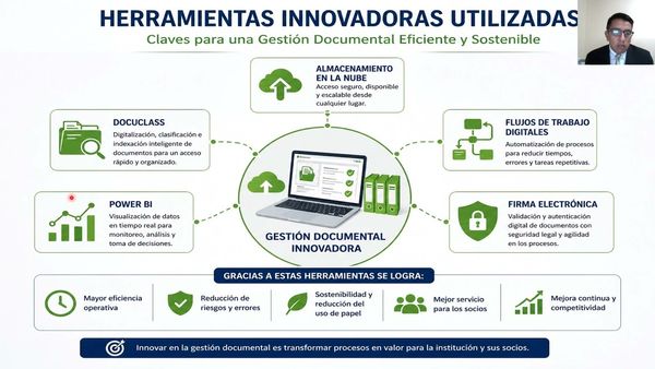 NUE053- Gestión Documental Sostenible e Innovadora: Estudio de Caso Cooperativa de Ahorro y Crédi…