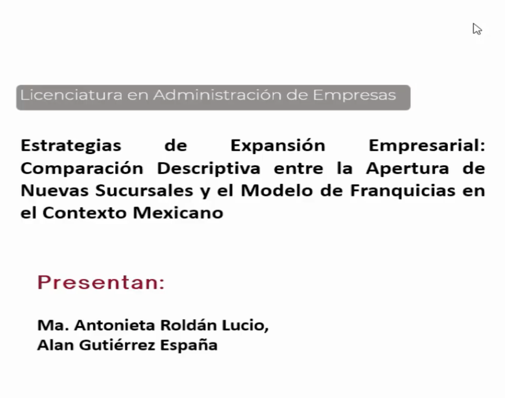 NOV060- Estrategias de Expansión Empresarial: Comparación Descriptiva entre la Apertura de Nuevas…