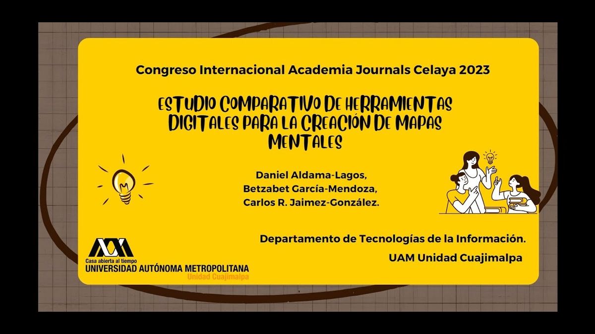 CYA043 - Estudio Comparativo de Herramientas Digitales para la Creación de Mapas Mentales