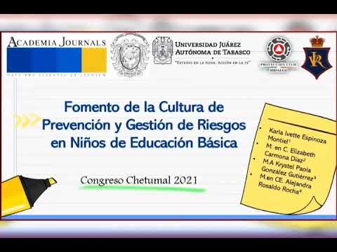 CTM016 - Fomento de la Cultura de Prevención y Gestión de Riesgos en Niños de Educación Básica