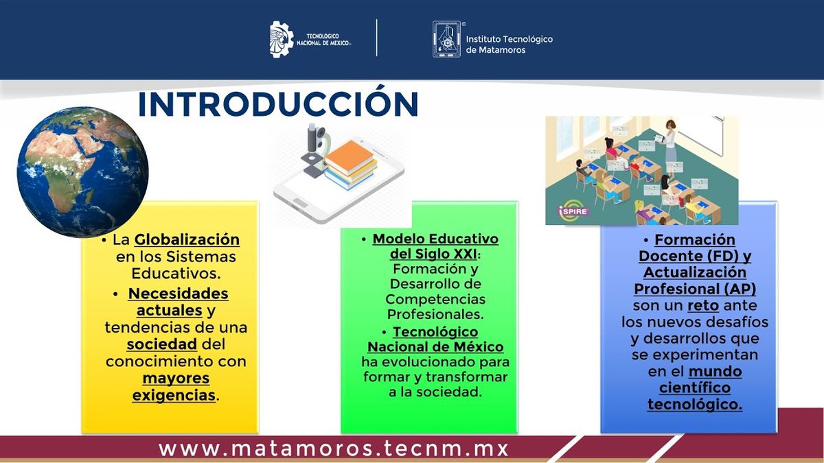 MEX105 - Capacitación Docente para un Programa Educativo del TecNM