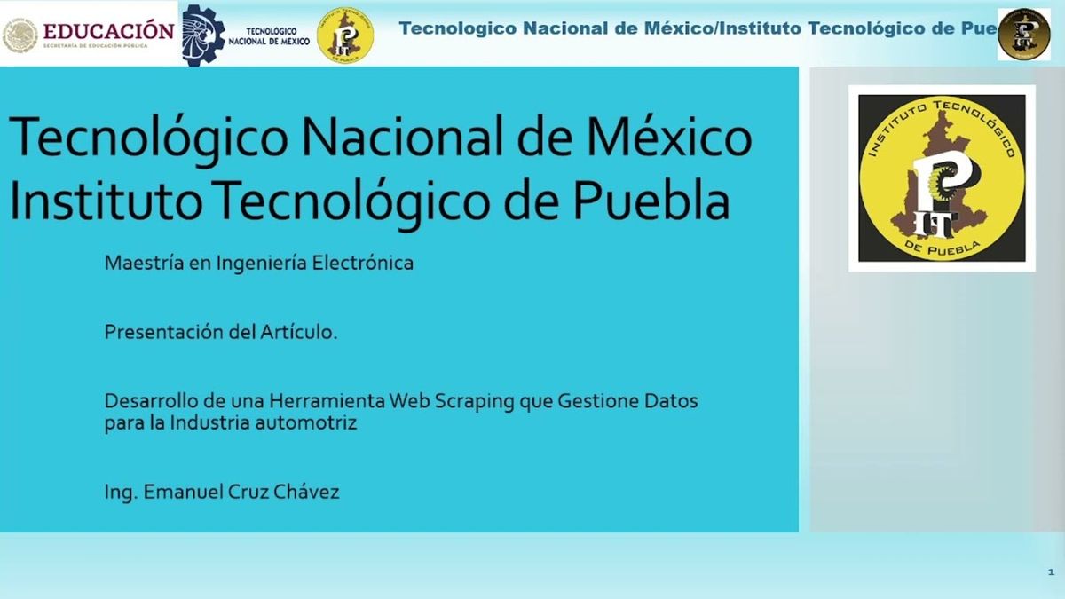 ITP152 - Desarrollo de una Herramienta Web Scraping que Gestione Datos para la Industria automotriz