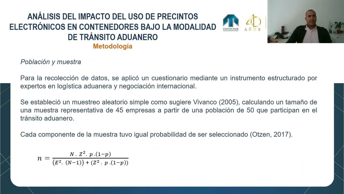 INT086- Análisis del Impacto del Uso de Precintos Electrónicos en Contenedores Bajo la Modalidad …