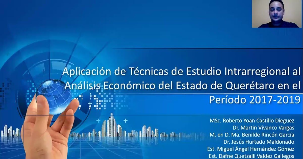 MOR137 - Aplicación de Técnicas de Estudio Intrarregional al Análisis Económico del Estado de Q…