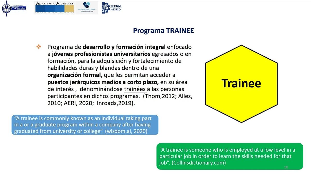 FRS208 - Análisis de los Programas de Trainee para la Gestión del Talento