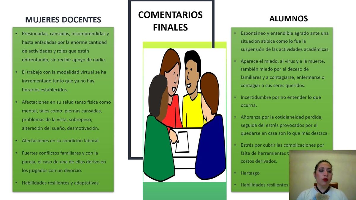 CLY432 - Experiencia Emocional de Estudiantes y Docentes en Confinamiento por Covid-19