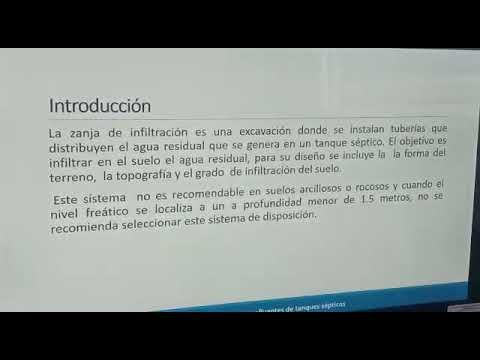 CEL175 - Zanjas de Infiltración para Efluentes de Tanques Sépticos