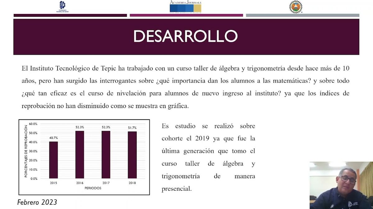 ITP151 - Análisis de Correlación entre el Examen del Taller de Algebra y Trigonometría y el Cur…