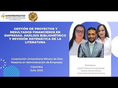 PUE017 - Gestión de proyectos y resultados financieros en empresas. Análisis bibliométrico y rev…