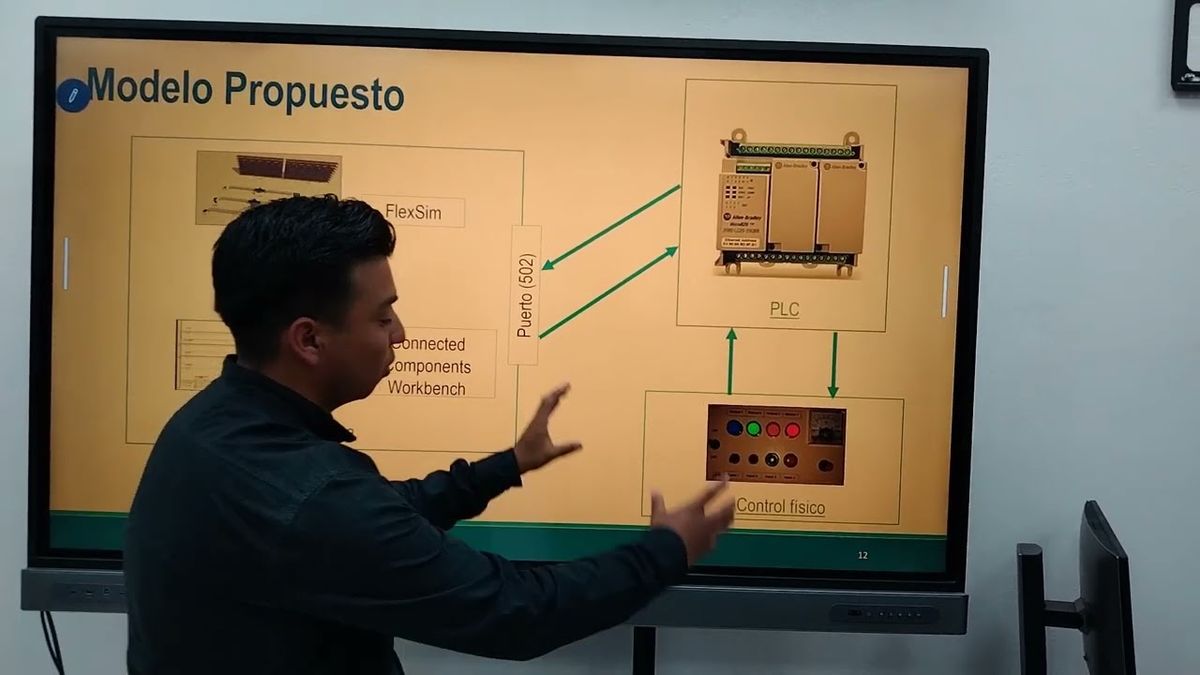 HLG252 - Maqueta Inteligente de un Gemelo Digital y la Simulación con FlexSim