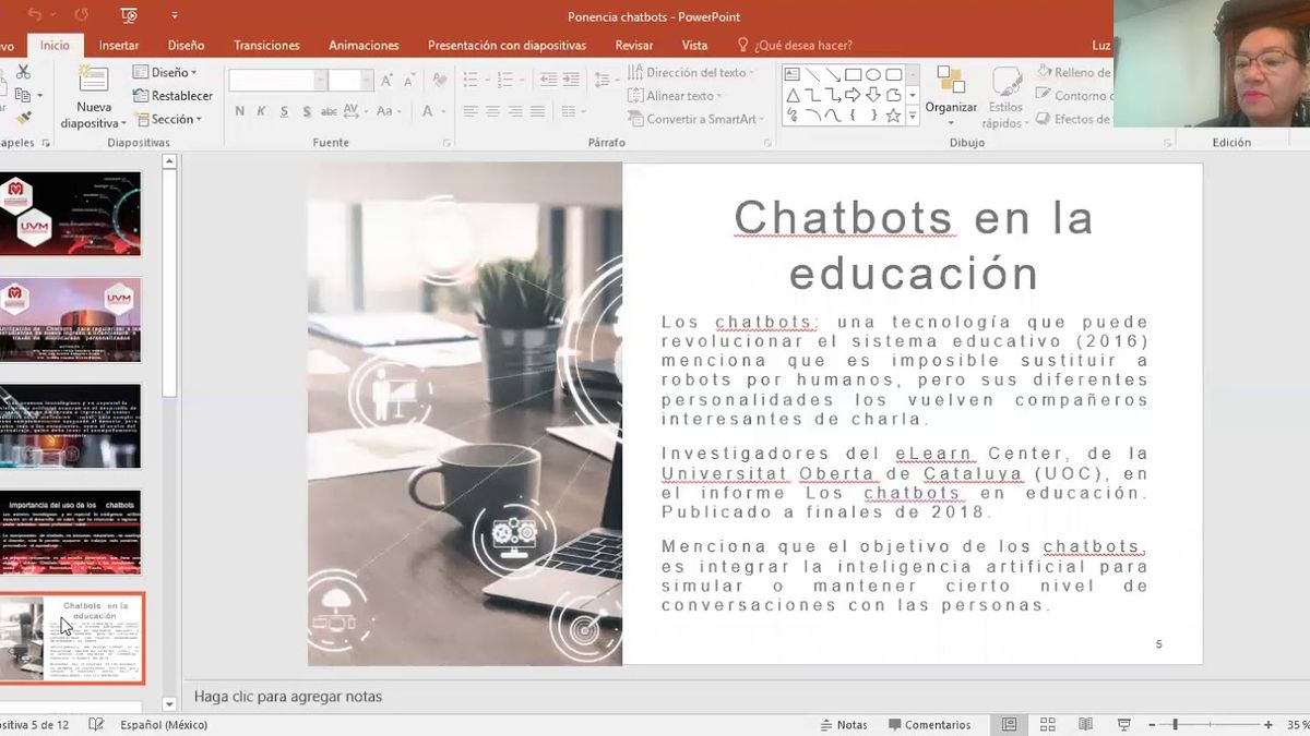 CCC-180 - LOS CHATBOTS, EL NUEVO ACTOR EDUCATIVO A DISTANCIA