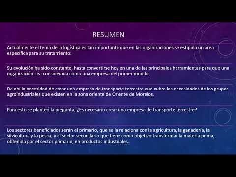 F082 - IMPORTANCIA DE LAS EMPRESAS DE TRANSPORTE TERRESTRE EN EL DESARROLLO ECONÓMICO