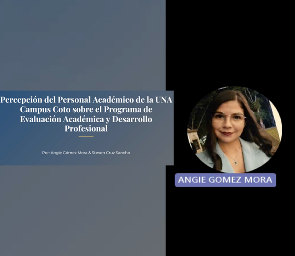 CHE213- Percepción del Personal Académico de la UNA Campus Coto sobre el Programa de Evaluación …