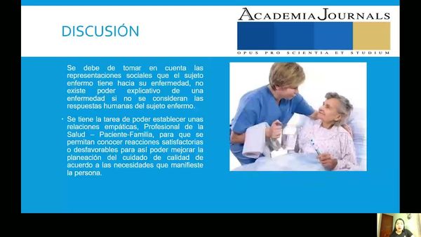 TAB036 - Trato Digno a Pacientes por el Personal de Enfermería de una Clínica Rural