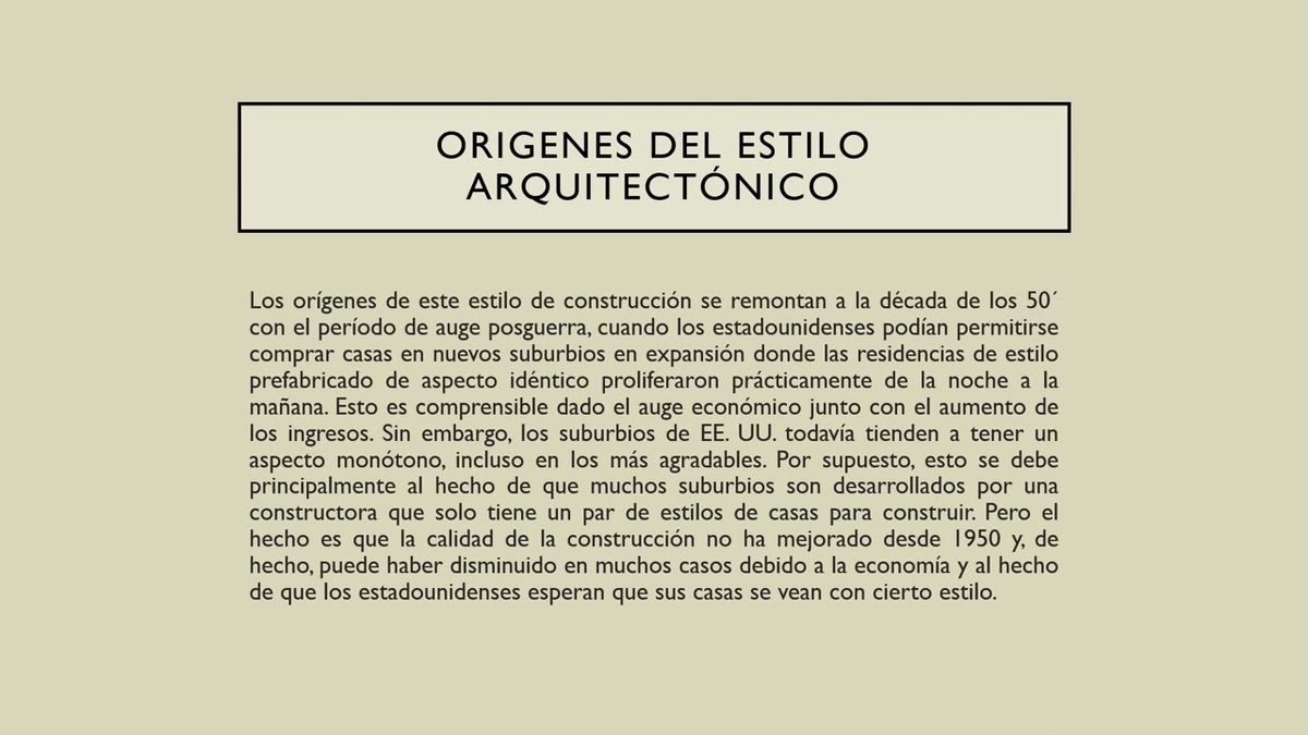 CDX213 - Critica al Estilo Californiano (El Diseño Prefabricado de América Postguerra)