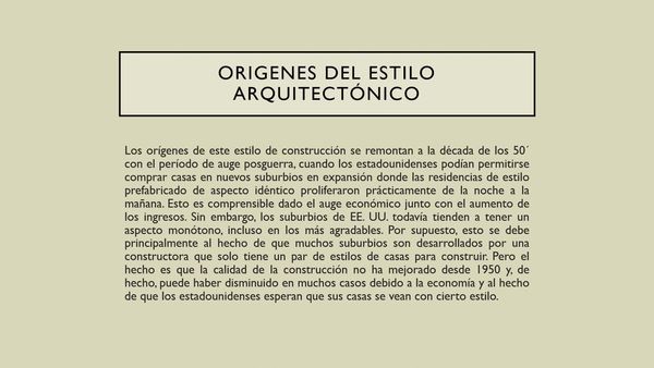 CDX213 - Critica al Estilo Californiano (El Diseño Prefabricado de América Postguerra)