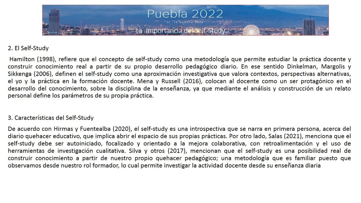 PBL017 - La Importancia del Self-Study