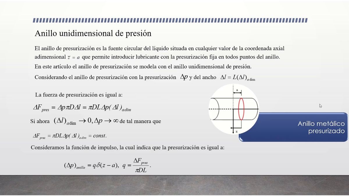 CCC-301 - MODELOS MATEMÁTICOS DE INYECCIÓN DE LUBRICANTE EN SOPORTES HIDRODINÁMICOS DE SISTEMAS …