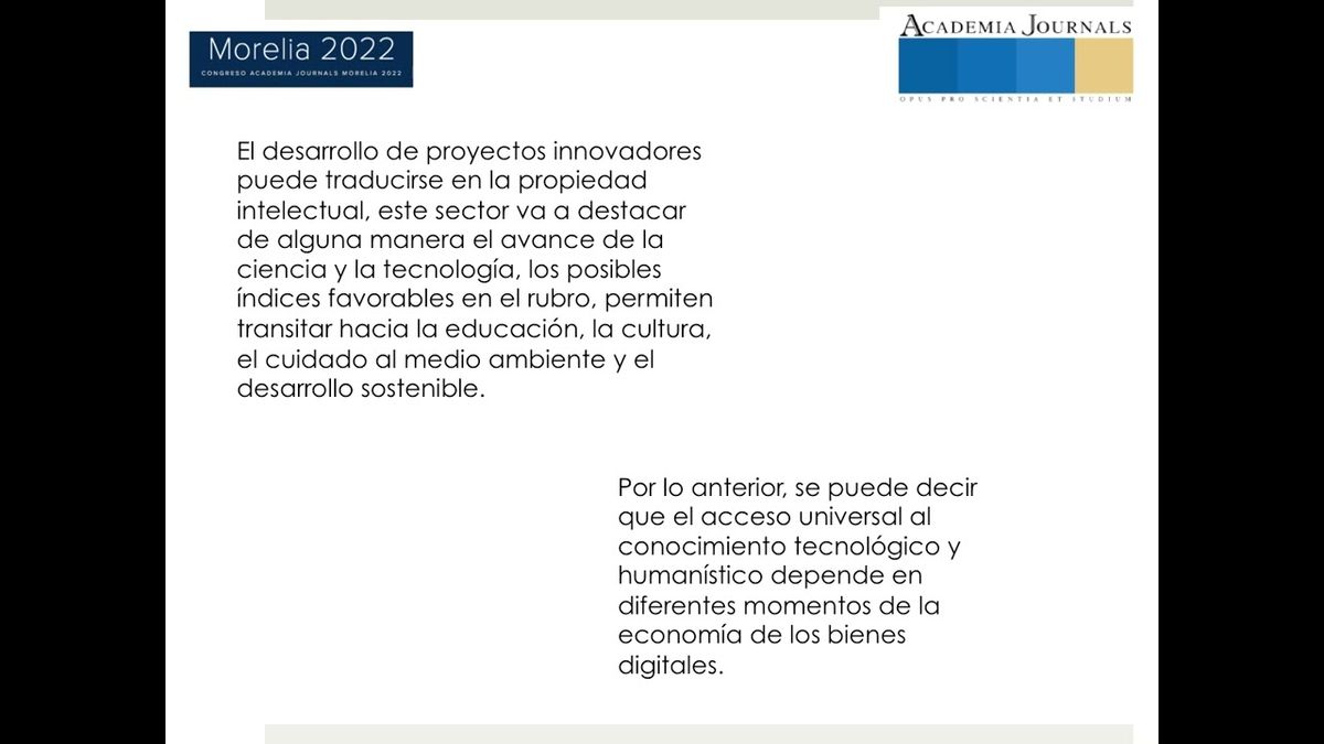 MOR224 - Acceso Universal al Conocimiento Científico, Tecnológico y Humanístico en el Centro Uni…