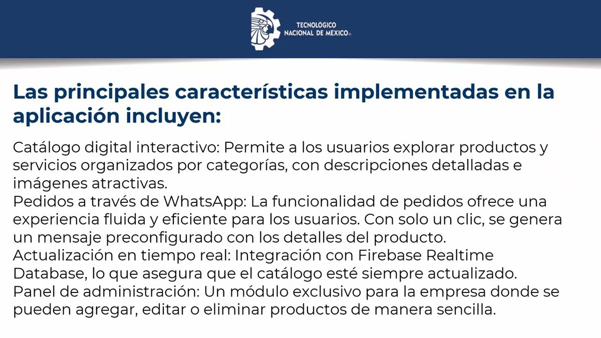INT054- App Móvil para Servicio al Cliente con UX Vía WhatsApp # Integralia 2025