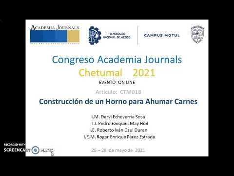 CTM018 - Construcción de un Horno para Ahumar Carnes