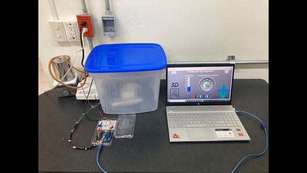 CS103 - Integración de Instrumentación para una Cámara de Vapor de Acetona