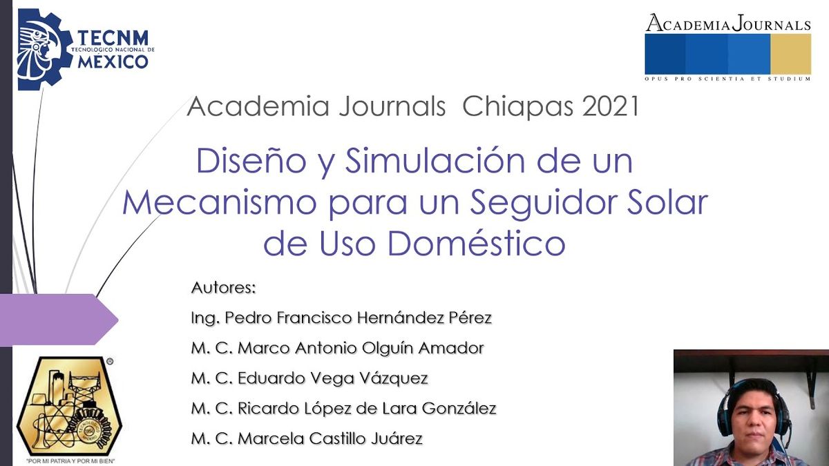 CS092 - Diseño y Simulación de un Mecanismo para un Seguidor Solar de Uso Doméstico