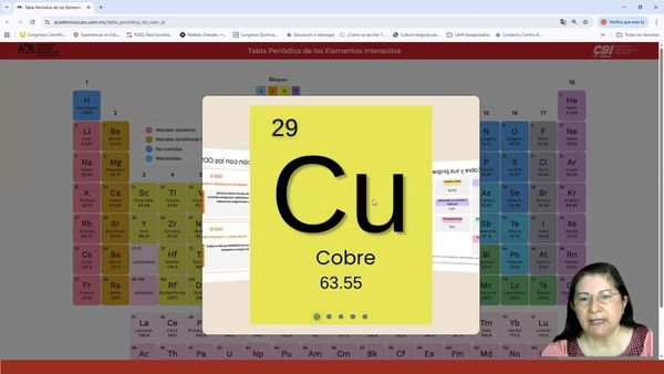MED192 - Creación de contenido digital e interactivo de la tabla periódica y sus elementos quími…