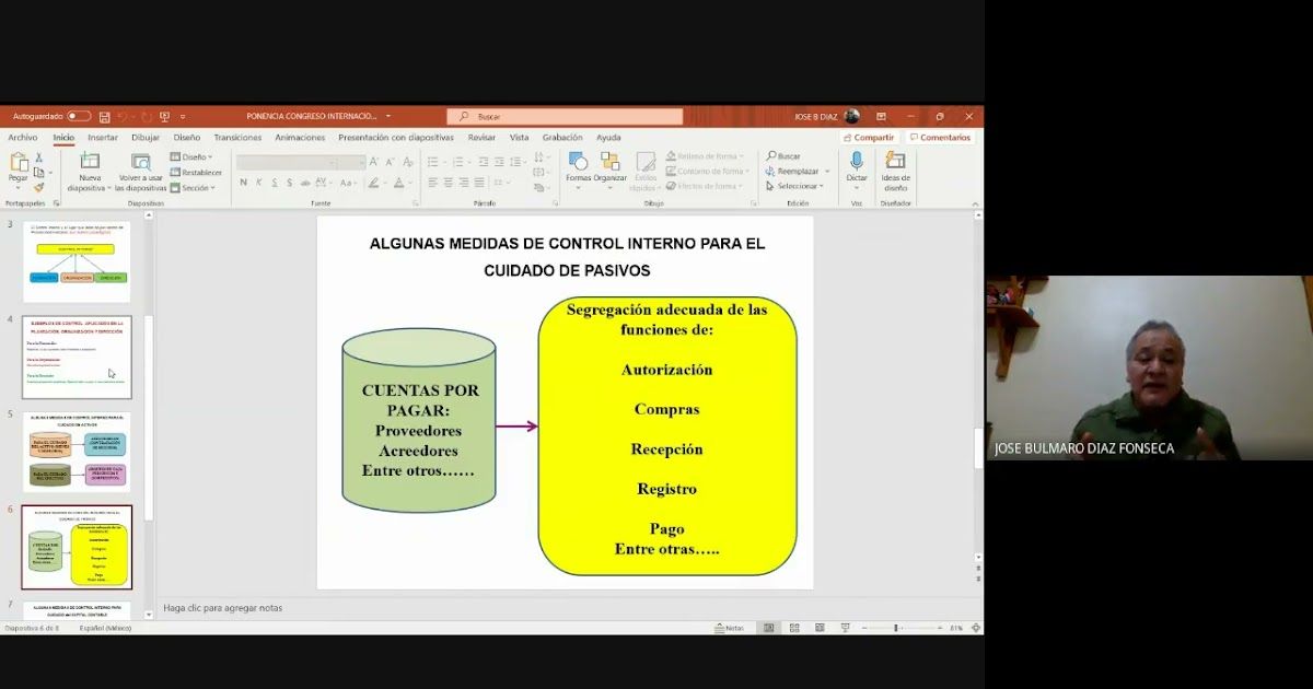 TAB053 - Medidas de Control Interno para el Cuidado de Activos, Pasivos y Capital Contable de una E…