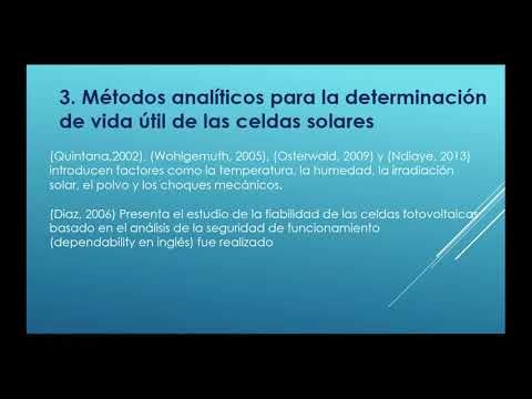 CTM087 - Aspectos que Determinan la Vida Útil de los Sistemas Fotovoltaicos