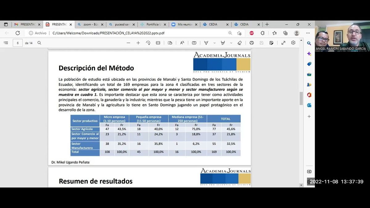 CEL269 - Modelación y Gestión de Cuentas por Cobrar en Pymes a través de la Metodología de Dia…