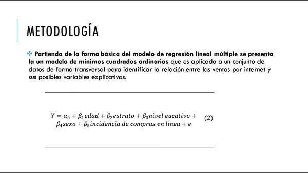 MOR301 - Ventas Online en México: Un Análisis a través de Mínimos Cuadrados Ordinarios